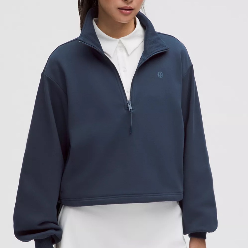 Lululemon Terry Tennis Half Zip